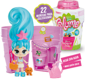 Kreker blume muñecas sorpresas