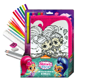 Kreker shimmer and shine cartuchera juguete juegos 