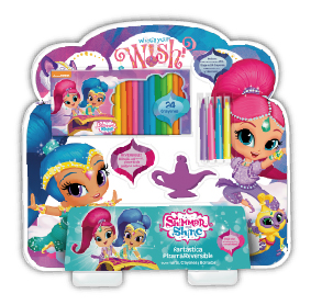 Kreker shimmer and shine Pizarra juguete juegos 