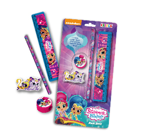 Kreker shimmer and shine Set escolar juguete juegos Vuelta al Cole