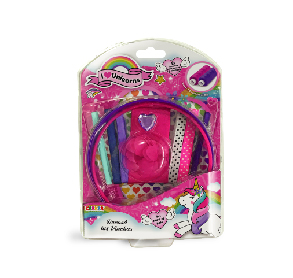 I Love Unicorns Set para armar Vinchas y accesorios Juegos Juguetes Kreker